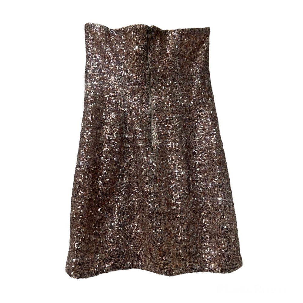 Nasty Gal Helix Rose Gold Bodycon Dress - Picture 7 of 13